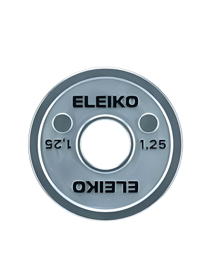 Eleiko IPF Powerlifting Competition Single Plate - 1.25 kg - Premium from shopiqat - Just $12! Shop now at shopiqat
